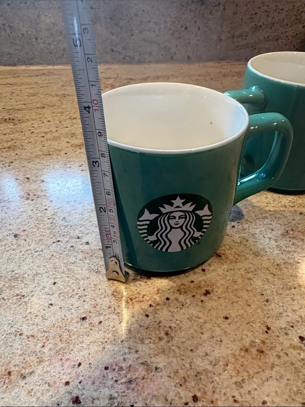 NEW Starbucks Teal Ceramic Mugs  - Set of 2 💥